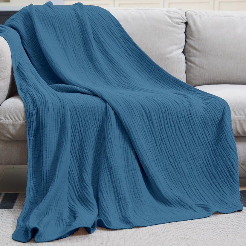 Couverture en Coton Mousseline