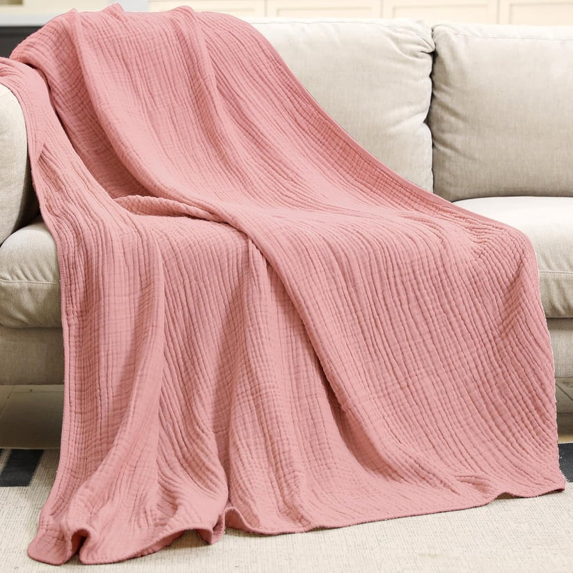 Couverture en Coton Mousseline