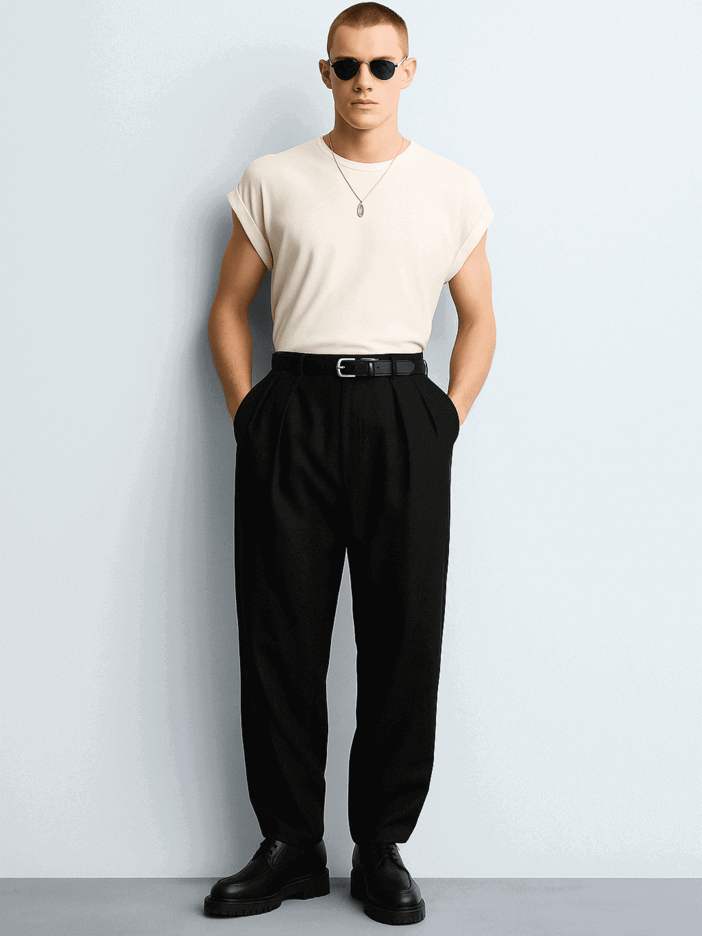 Sélio & Co - Pantalon Large Décontracté
