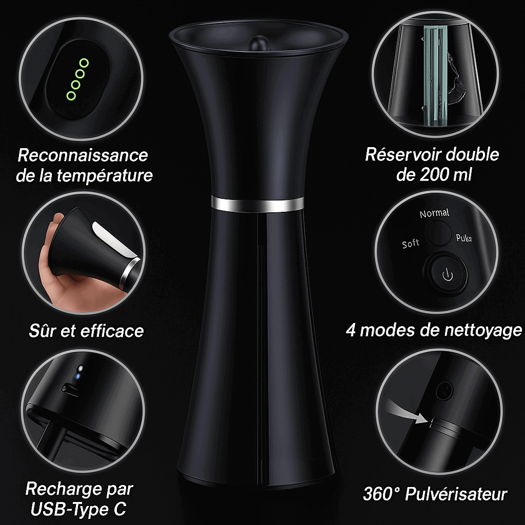 PurSonic™ – Nettoyant auriculaire intelligent