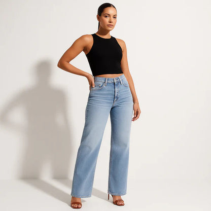 Jean stretch taille mi-basse