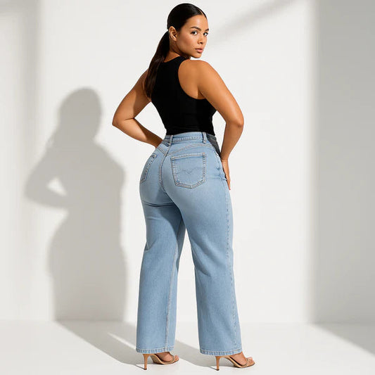 Jean stretch taille mi-basse