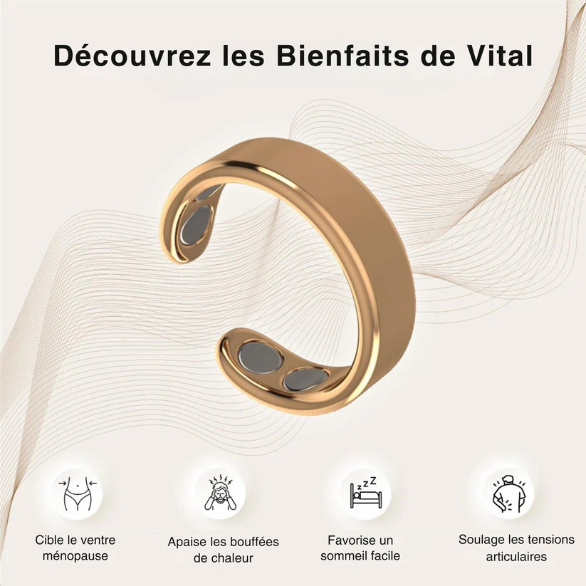La Bague Vital - Soulagement Naturel de la Ménopause