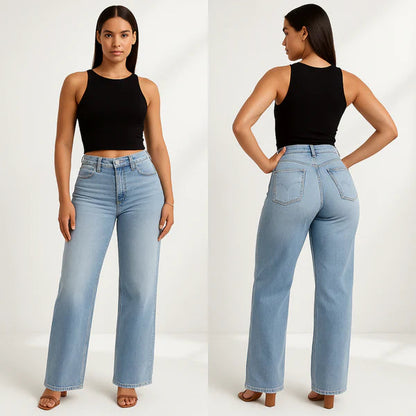 Jean stretch taille mi-basse