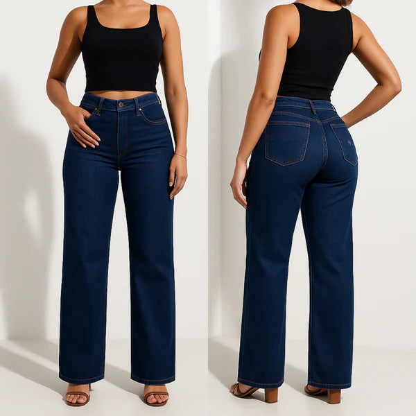 Jean stretch taille mi-basse