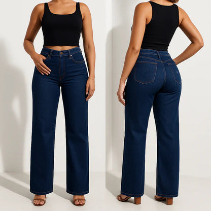 Jean stretch taille mi-basse
