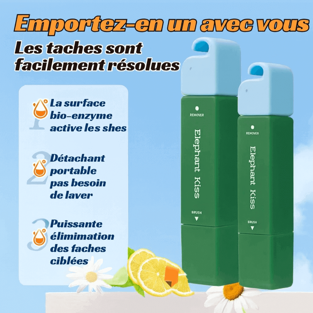 Tach’Off™ – Le stylo détachant à emporter partout