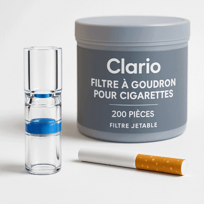 Clario™ – L’embout qui purifie votre fumée