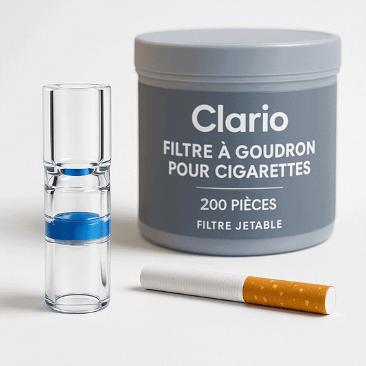 Clario™ – L’embout qui purifie votre fumée
