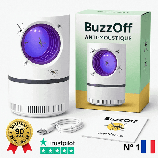 Lampe Led Anti-Moustique BuzzOff™