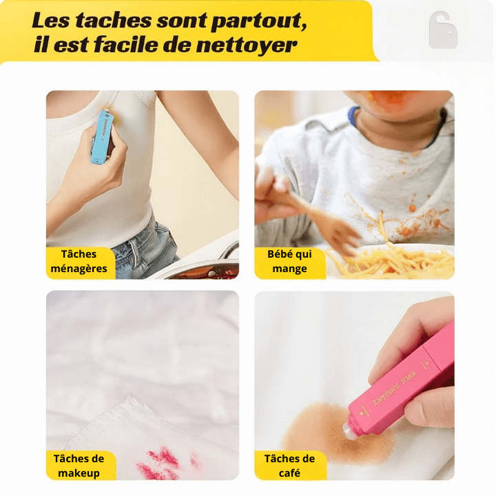 Tach’Off™ – Le stylo détachant à emporter partout
