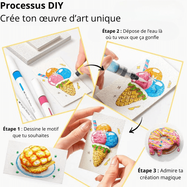 Kit Peinture Magique KidzArt 3D™